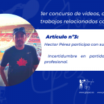 Hector Pérez: Incertidumbre en partidos de tenis profesional