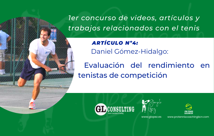 Daniel Gómez-Hidalgo: Evaluación del rendimiento en tenistas de competición