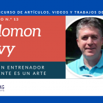 Salomon Levy: Ser un entrenador eficiente es un arte.