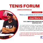 Tenis Fórum: José María Díaz